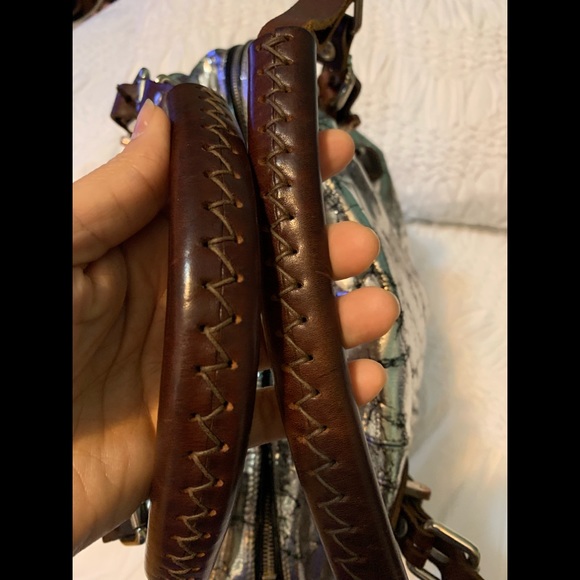 PAURIC SWEENEY METALLIC LEATHER BAG - Picture 14 of 16